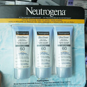 加拿大进口Neutrogena/露得清清透防晒霜单支 SPF60 PA防紫外线