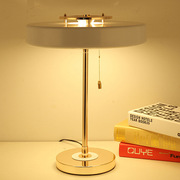 北欧装饰台灯创意个性后现代金属设计师酒店书房客厅卧室床头灯具