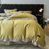 磨毛四件套全棉纯棉保暖床单，被套床上用品秋冬季加厚款超柔120支