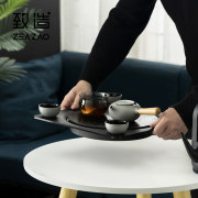 致造小聚泡白瓷新中式功夫茶具组合套装家用高级轻奢现代小套礼盒