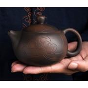 高档茜翔紫陶茶壶大容量家用陶瓷泡茶器手工大号紫砂壶功夫茶具单