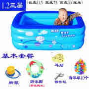 室外洗澡盆小型室内气垫家庭婴儿游泳池宝宝戏水池充气Z玩具池气