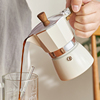 摩卡壶意式双阀咖啡壶，手冲煮咖啡机家用冲咖啡，套装器具工具用具