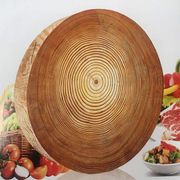 圆形加厚松木菜板实木家用砧板厨房切菜板商用菜墩整木防霉案板