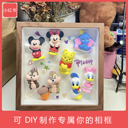 迷你小石膏娃娃涂色玩具，儿童彩绘染色白胚摆摊卡通diy画画小礼物