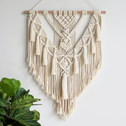 简约民宿装饰手工艺编织挂毯北欧风格波西米亚挂毯