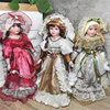 41厘米俄罗斯陶瓷洋娃娃家居美屋装饰摆件欧美出口收藏少女心礼物