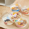 酸奶水果捞打包盒一次性，甜品碗冰粉，专用碗商用圆形带盖糖水包装盒