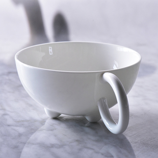 妙HOME 设计感英式红茶杯下午茶 小众骨瓷 德国中古杯子咖啡杯