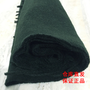 男士羊绒围巾 橄榄绿色羊毛围巾冬季保暖防寒厚围脖礼服围巾