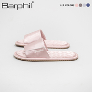 barphil拖鞋女室内家居2024夏季静音木地板，情侣凉拖防滑女鞋