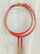 羽毛球拍弓11全碳素d徽，周年纪念版4u中国红双打进攻男女t700高磅