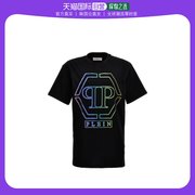 韩国直邮PHILIPP PLEIN24SS短袖T恤男MTK6814PJY002N02Black