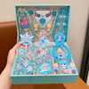 女孩生日礼物儿童项链礼盒，10岁小女孩冰雪公主，手链戒指首饰盒六一