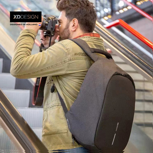 荷兰xddesign防盗背包pro，出差旅行通勤商务，男士电脑双肩包