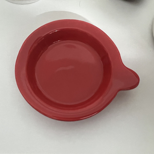 创意卡通早餐杯陶瓷水杯盖子，调味小蝶子木盖宽口大容量杯盖