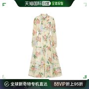 韩国直邮4CUS 运动长裤 PANI 女性的 花纹印花 雪纺 连衣裙 PBI