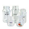 新安怡顺畅玻璃奶瓶瓶身自然原生塑料，ppsu配件125240260330ml