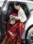 复古中国风高端红色马面裙套装，结婚敬酒礼服裙明制汉服女日常通勤