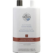 NIOXIN 俪康丝 洁净系统4护发套装（洗发露1L+护发素1L） 1套