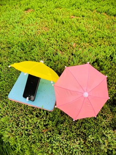 机车小伞玩具伞装饰超小雨伞摄影道具伞宝宝卡通小号伞纯色伞