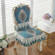 欧式餐桌布椅垫椅套奢华椅子垫子靠背一体坐垫连体歺椅垫梳妆椅垫