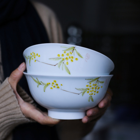 景德镇釉下彩陶瓷碗