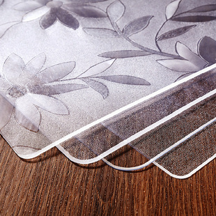 透明餐桌垫软pvc玻璃桌布，防水防油免洗防烫茶几垫子桌面垫水晶板