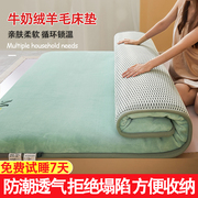 床垫家用加厚牛奶绒软垫褥榻榻米垫被褥铺底单人学生宿舍海绵垫子