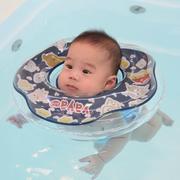 婴儿游泳圈脖圈新生幼儿童颈圈双层加厚防呛0-12个月小孩宝宝项圈