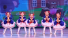 元旦儿童蓬蓬裙演出服宝蓝色，幼儿园舞蹈纱裙公主，裙表演服女童