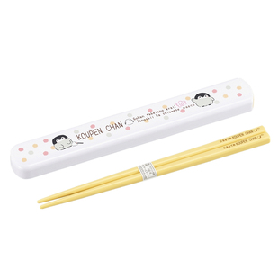 koupenchan日本制造正版正能量企鹅筷子，盒便携外带上班学生