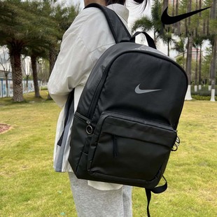 Nike耐克黑色双肩包男包学生书包女包运动背包休闲大包DN3592