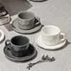 轻奢咖啡杯子高档精致欧式下午茶茶具高级感陶瓷，女高颜值杯碟套装