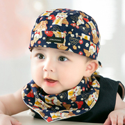 宝宝新生婴儿帽子春秋薄款冬季男女小孩儿童海盗帽头巾可洋帅气潮