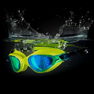 speedo速度vclass防紫外线，游泳眼镜有色镜片，男女通用泳镜进口