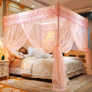 蚊帐1.5米床家用卧室公主风，1.8米2米双人床，1.2米加密加粗帐篷防蚊