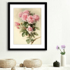 浪漫粉粉红油画玫瑰 十字绣套件 植物花卉 客厅卧室 精准印花
