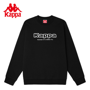 Kappa爆品卡帕套头衫男运动卫衣休闲圆领长袖外套K0C12WT03