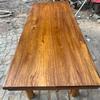 老榆木桌子实木板复古茶桌茶台长条餐桌家用原木桌面吧台长桌