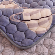 冬季法兰珊瑚绒床单毛毯加厚铺床毯子床，上用学生宿舍单人绒毯加绒