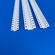 5mm高PVC白色料外墙凹槽几字分隔线条U型条石膏板吊顶工艺槽