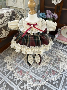 原创手工制作20厘米棉花娃娃，衣服星黛露着替琳娜贝尔定制公主洋装