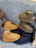 儿童棉靴雪地靴冬季宝宝真皮，棉鞋男童加绒防水短靴女童皮面保暖鞋