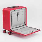 高档铝镁合金拉杆箱14寸登机箱16寸i电脑旅行箱，17寸金属行李箱
