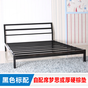 急速双人床单人床简约铁艺床铁床架1.5米1.8米公主床现代儿童