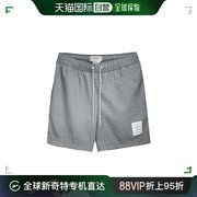香港直邮thombrownerwb细节，条纹运动短裤，短褲mtt032af0595035男