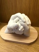 手模型diy克隆粉模型粉纪念品制作3D石膏手脚印三口之家成人三手