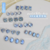 浅蓝月光水晶K9美甲钻夏日蓝色系列指甲贴钻饰品