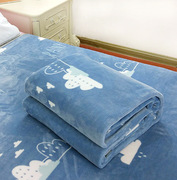 床单单件夏天薄款春夏珊瑚绒学生，宿舍*2米法兰绒双人毯子单人毛毯